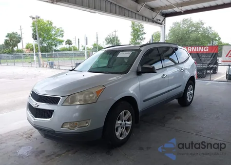 2011 Chevrolet Traverse Ls из США, поврежденный, VIN 1GNKRFED0BJ324356